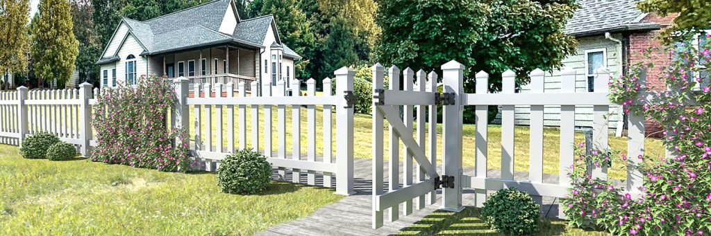 Secure and Easy to Use Stainless Steel PVC Fence Gate Latch-JL1904