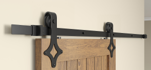 Classic Star style barn door and hardware complete kit-HM2010