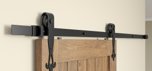 Stable And Smoothly sliding door hardware kit-HM2013