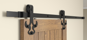 Interior DIY wooden sliding door accessories-HM2016