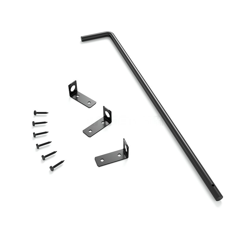 Wholesale Wooden Fence Cane Bolt Heavy Duty Gate Ground Latch-JL2211