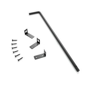 Wholesale Wooden Fence Cane Bolt Heavy Duty Gate Ground Latch-JL2211