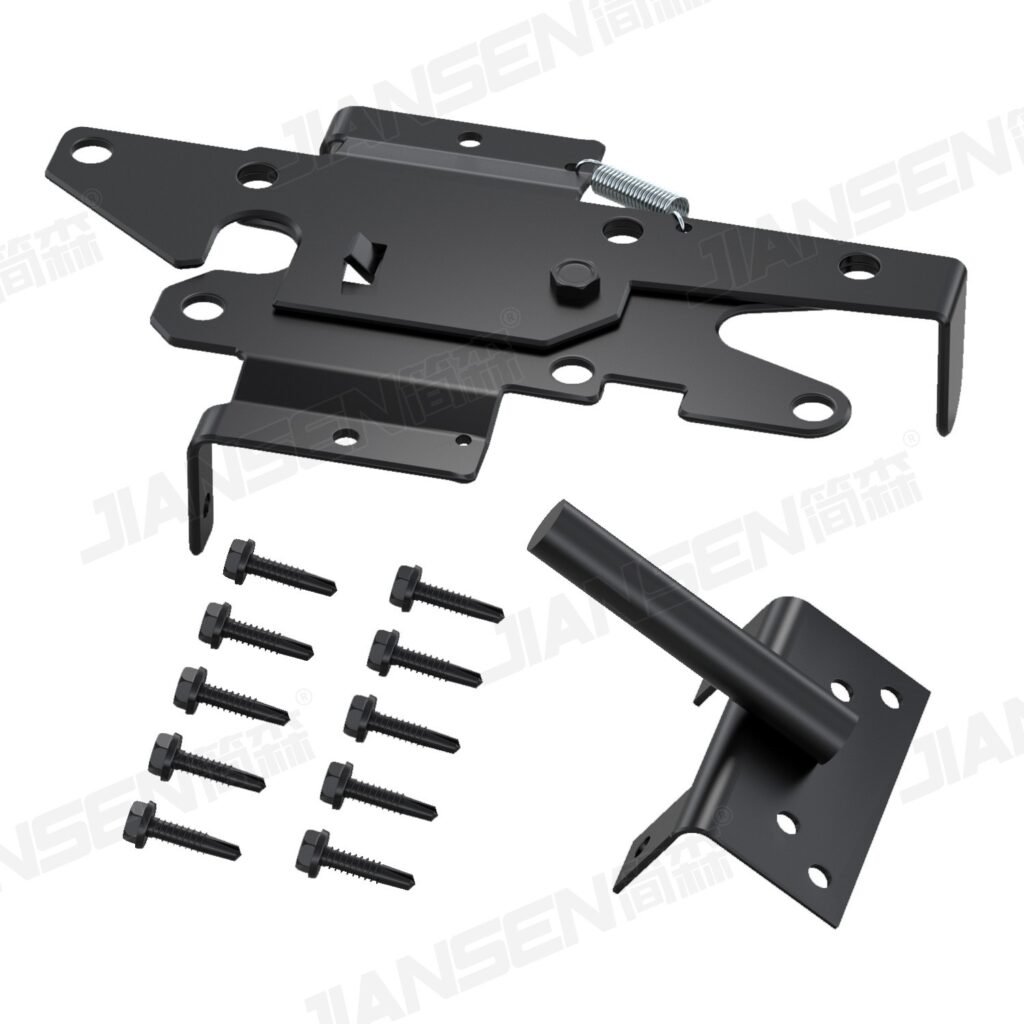 Secure and Easy to Use Stainless Steel PVC Fence Gate Latch-JL1904