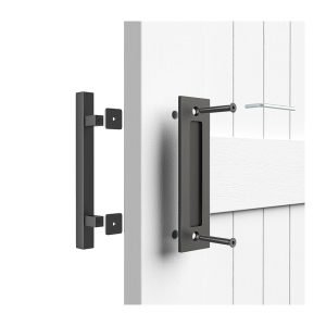 High Quality Flush Pull Handle Double Side Wood Door Handle-HMBS683