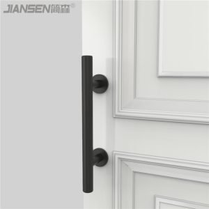 Premium 12 inch Carbon Steel Double-sided Barn Door Handle-HMBS681