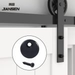 Wholesale 6.6ft American style barn door hardware kit -HM-2001