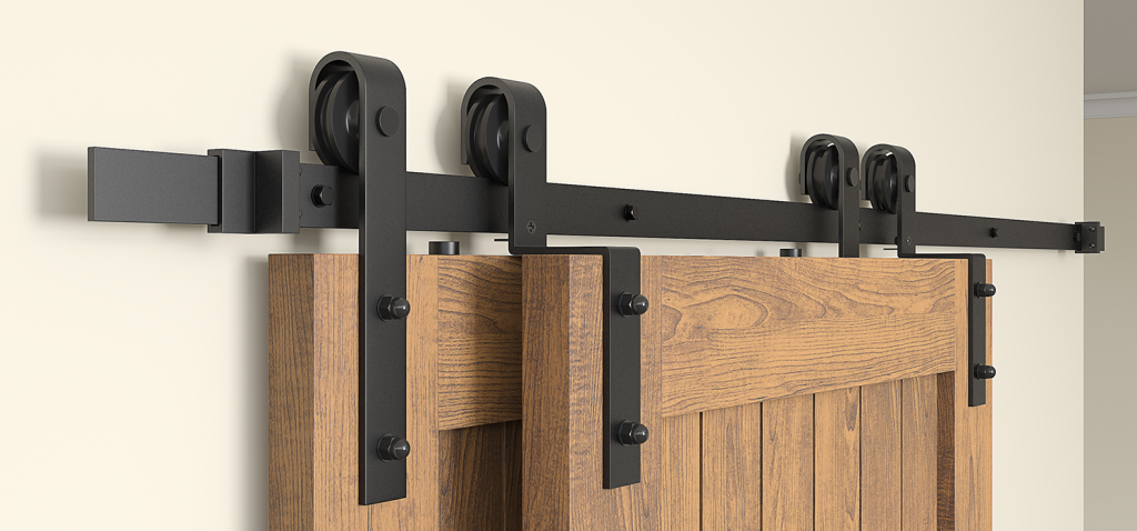 Factory Antique barn door hardware-HM2007 HM2107 5 1