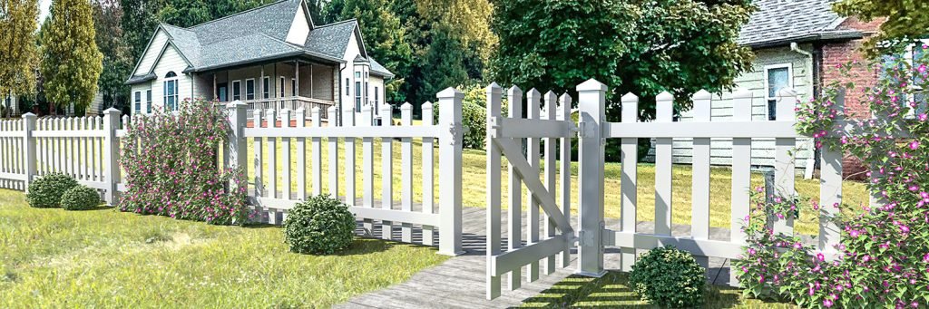 White Automatic Gate Lock-JLW2066