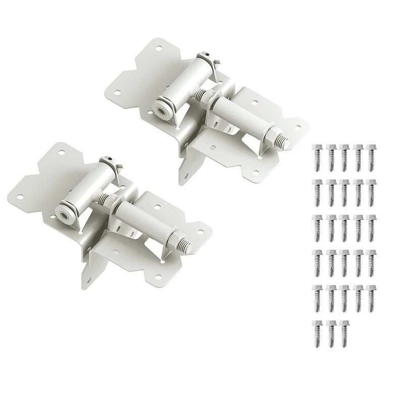 White Fence DIY Vinyl Fence Gate Hinge-JLW2063 White Fence DIY Vinyl Fence Gate Hinge-JLW2063