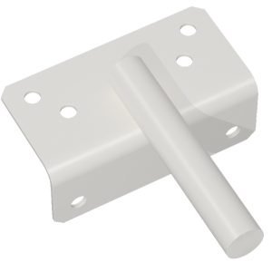 White Automatic Gate Lock-JLW2066