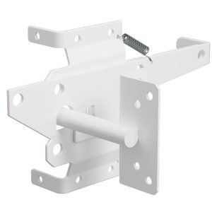 White Automatic Gate Lock-JLW2066