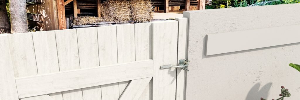 Sliver Color Fence Gate Automatic Gate Latch in Galvanized-JLW2067