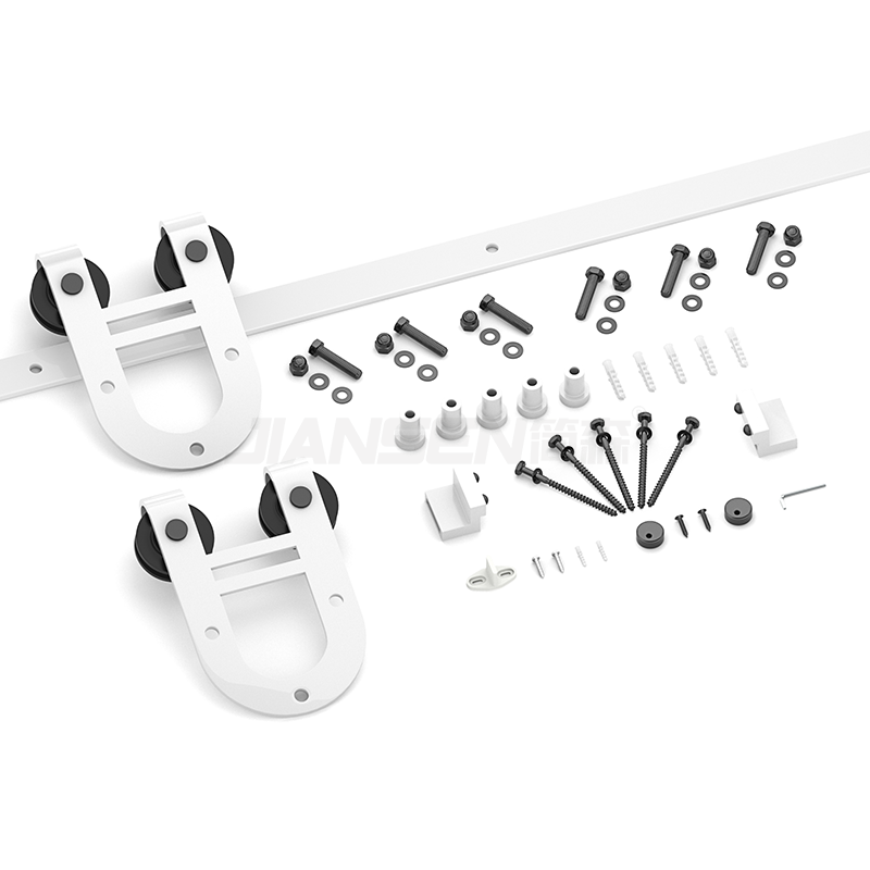 DIY modern style mini barn door hardware-HM2019 HM2403 3 1