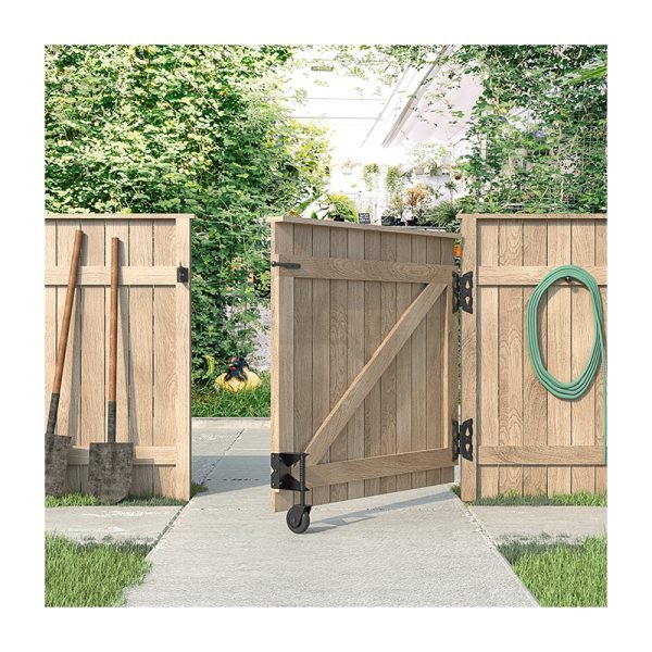 Modern Small Castors Spring Loaded Sliding Door Adjustable Steel Swing ...