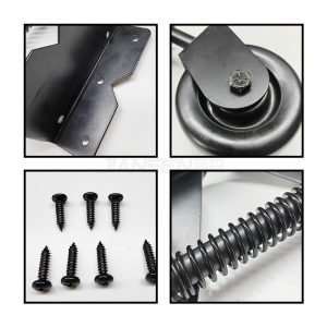 Black Steel Wooden Fence T hinge Supplier-JL1908 6 3